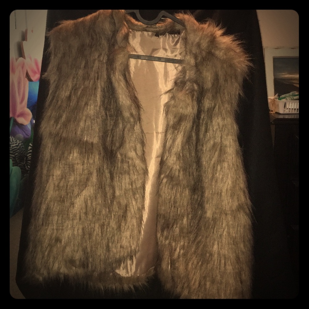 Fake Fur Vest